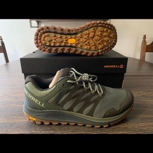 Green Merrell Nova 2 Trail Running Shoes